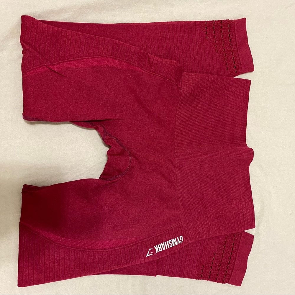 Gymshark rare red contour leggings OG Small